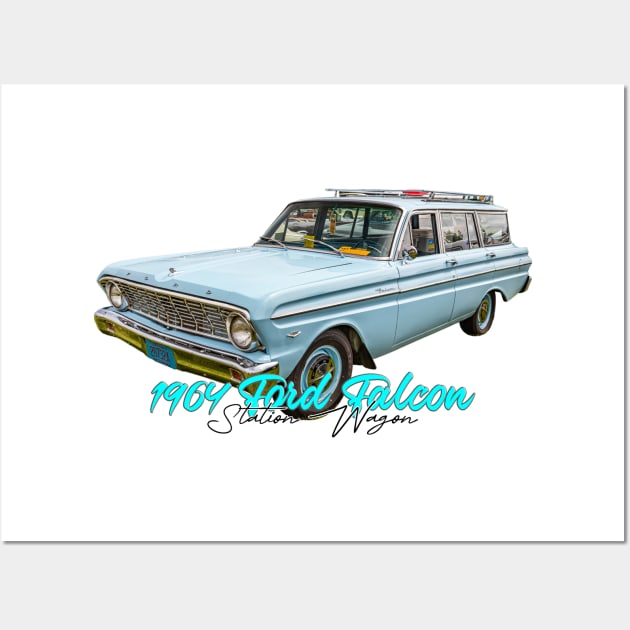 1964 Ford Falcon Station Wagon Wall Art by Gestalt Imagery